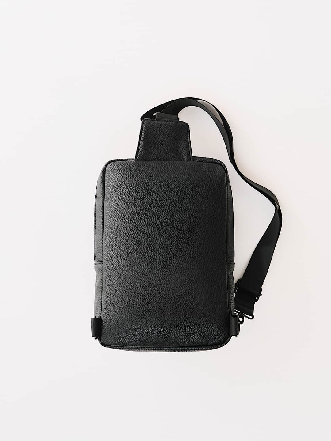 TRUE RELIGION METAL CLASP LOGO SLING BAG