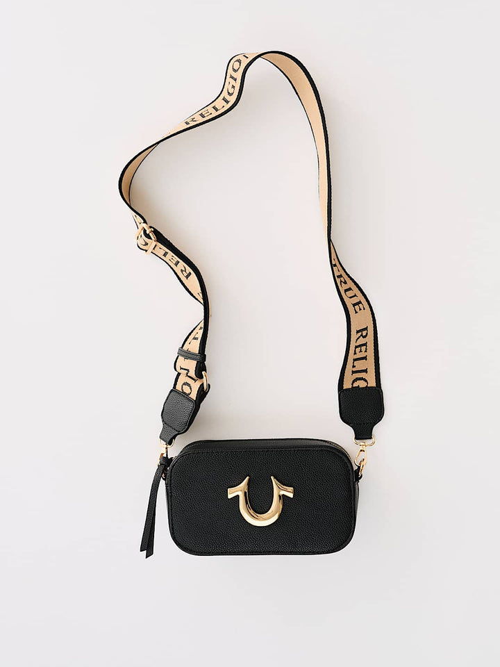 TRUE RELIGION HORSESHOE CAMERA BAG