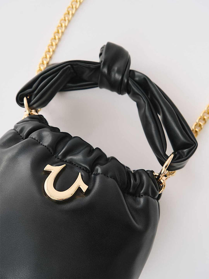 TRUE RELIGION NEW ARRIVALS HORSESHOE BUCKET BAG