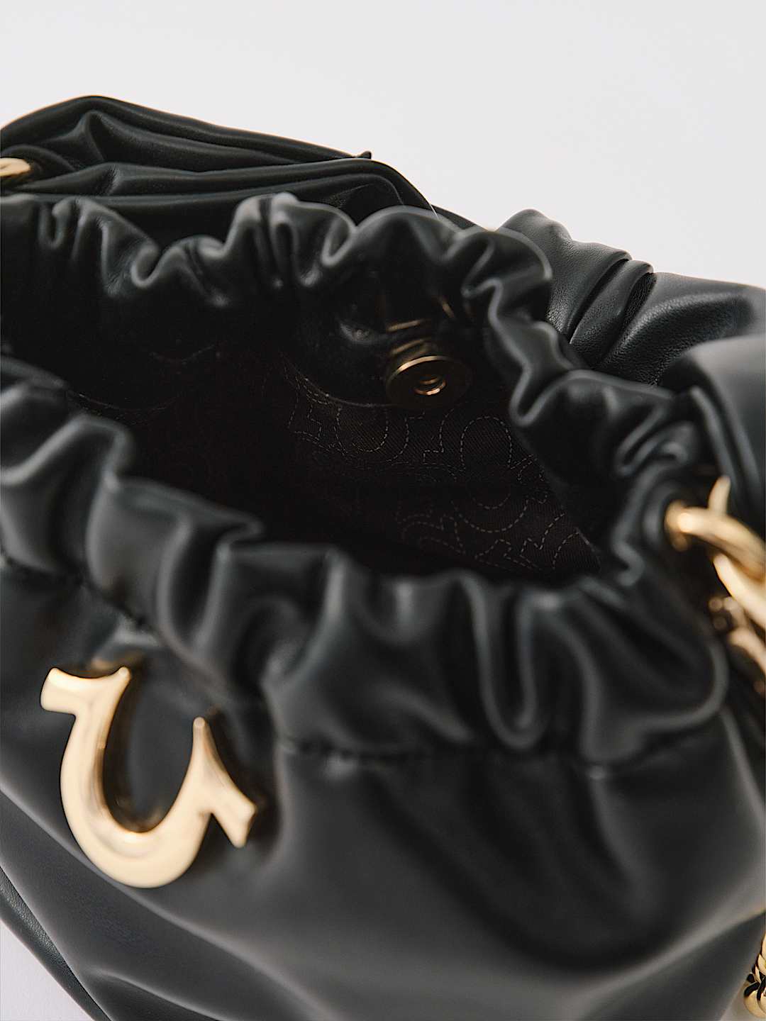 TRUE RELIGION NEW ARRIVALS HORSESHOE BUCKET BAG