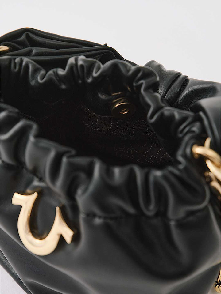TRUE RELIGION NEW ARRIVALS HORSESHOE BUCKET BAG