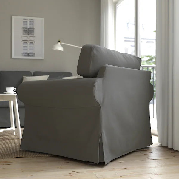 IKEA UPPLAND Armchair, Hakebo dark gray