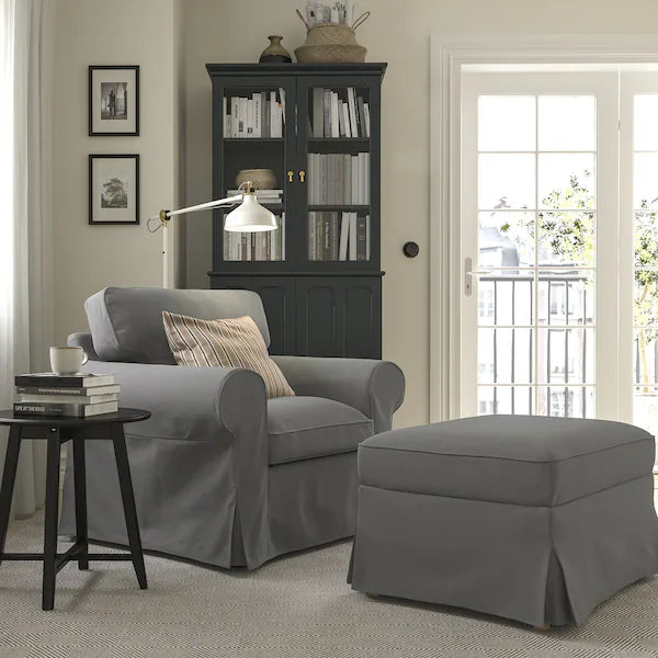 IKEA UPPLAND Armchair, Hakebo dark gray