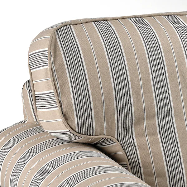 IKEA UPPLAND Armchair, Karlshov beige/multicolor