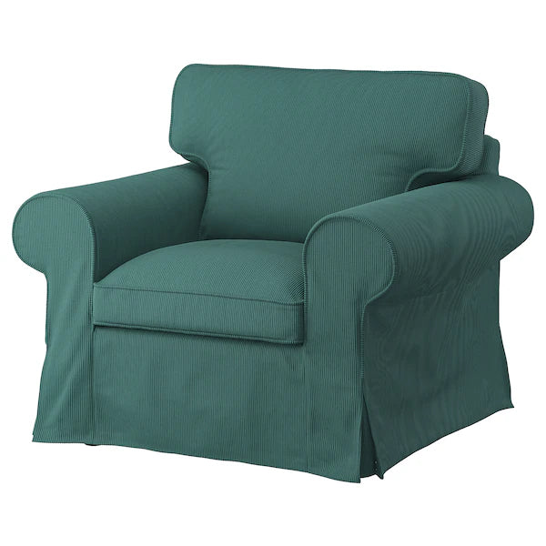 IKEA UPPLAND Armchair, Kelinge gray-turquoise