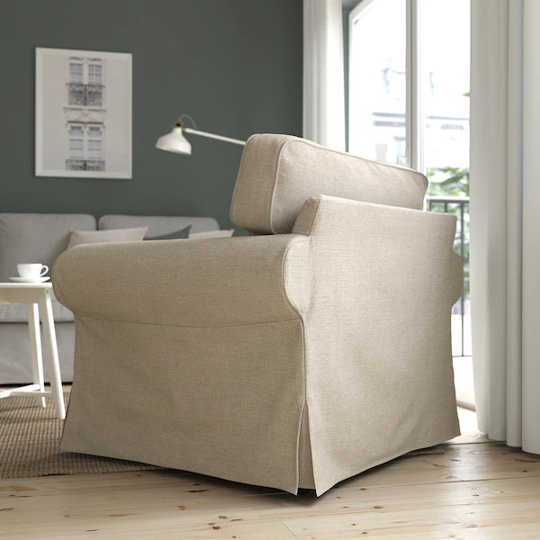 IKEA UPPLAND Armchair, Kilanda light beige