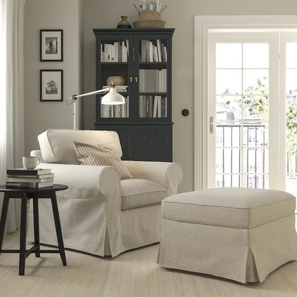 IKEA UPPLAND Armchair, Kilanda light beige