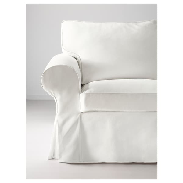 IKEA UPPLAND Sectional, 4-seat corner, Blekinge white