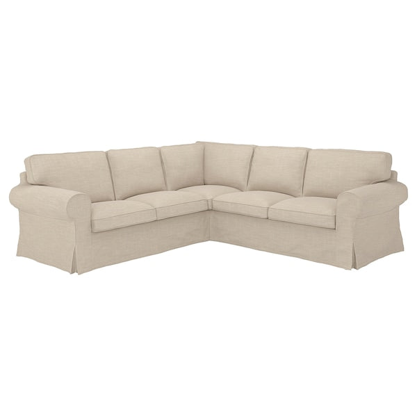 IKEA UPPLAND Sectional, 4-seat corner, Hillared beige