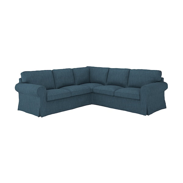 IKEA UPPLAND Sectional, 4-seat corner, Hillared dark blue