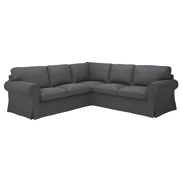 IKEA UPPLAND Sectional, 4-seat corner, Kelinge anthracite