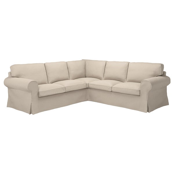 IKEA UPPLAND Sectional, 4-seat corner, Kelinge beige