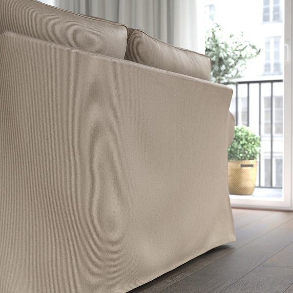 IKEA UPPLAND Sectional, 4-seat corner, Kelinge beige
