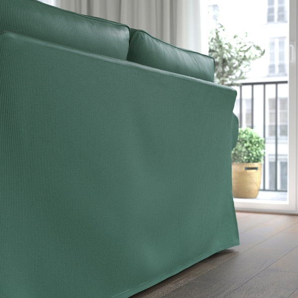IKEA UPPLAND Sectional, 4-seat corner, Kelinge gray-turquoise