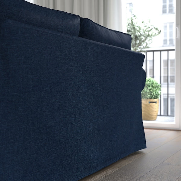IKEA UPPLAND Sectional, 4-seat corner, Kilanda dark blue