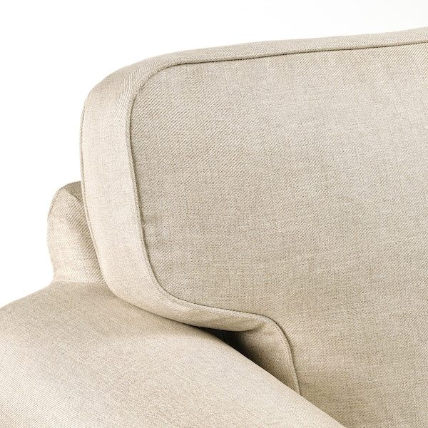 IKEA UPPLAND Sectional, 4-seat corner, Kilanda light beige
