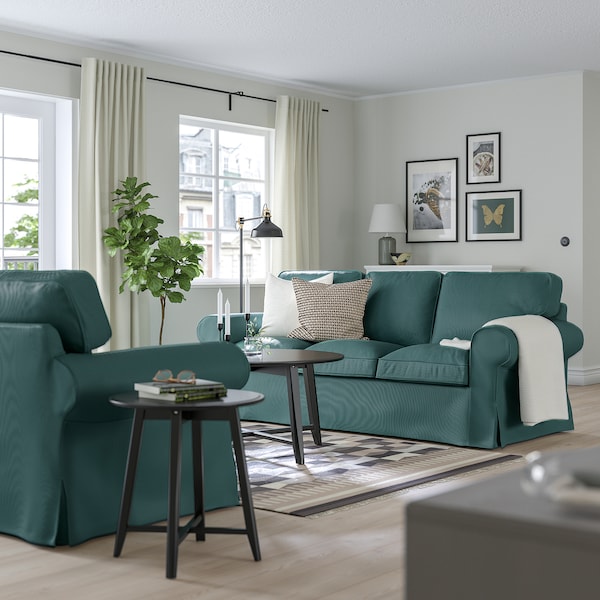 IKEA UPPLAND Sofa, Kelinge gray-turquoise