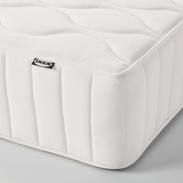 IKEA VÅGSTRANDA Pocket spring mattress, firm/white, King