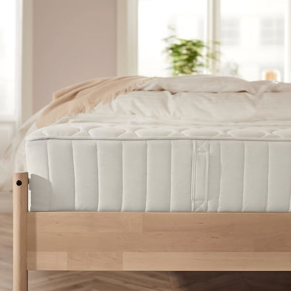 IKEA VÅGSTRANDA Pocket spring mattress, firm/white, King