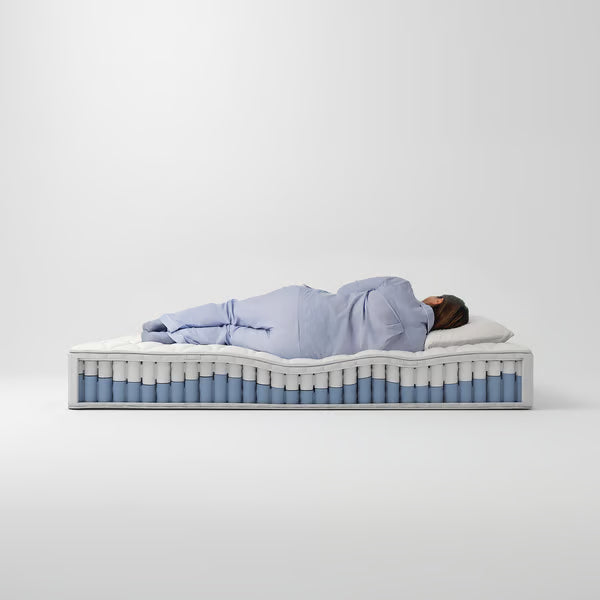 IKEA VÅGSTRANDA Pocket spring mattress, firm/white, King