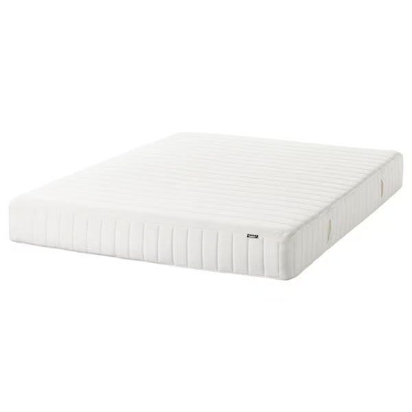 IKEA VALEVÅG Pocket spring mattress, firm/white, Queen