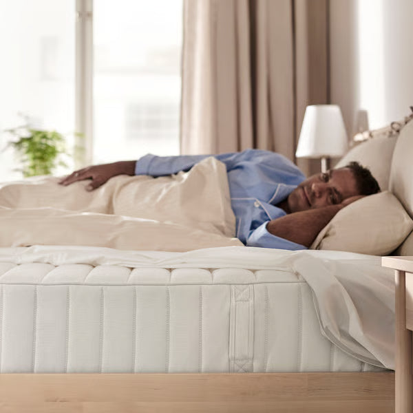 IKEA VALEVÅG Pocket spring mattress, firm/white, Full