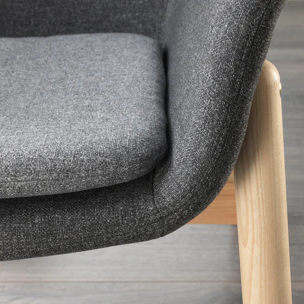 IKEA VEDBO High back armchair, Gunnared dark gray