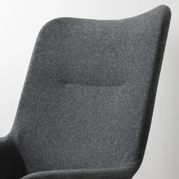 IKEA VEDBO High back armchair, Gunnared dark gray