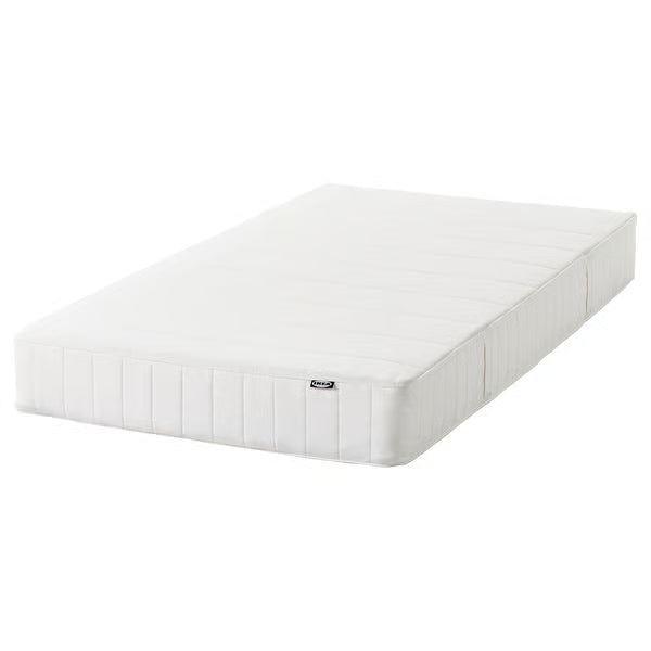 IKEA VESTERÖY Pocket spring mattress, medium firm/white, Queen