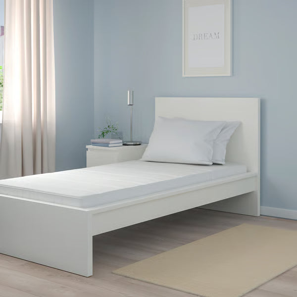 IKEA VESTERÖY Pocket spring mattress, medium firm/white, Queen