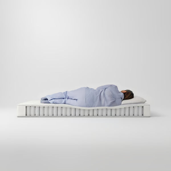 IKEA VESTERÖY Pocket spring mattress, medium firm/white, Queen