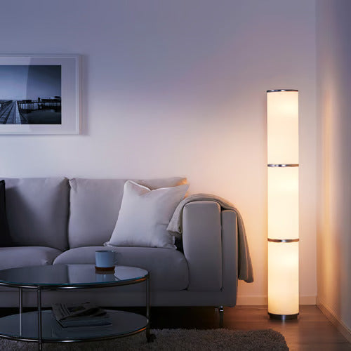 IKEA VIDJA Floor lamp, white, 54 "