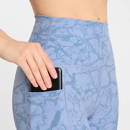 New balance NB Sleek Printed Pocket High Rise Legging 27"