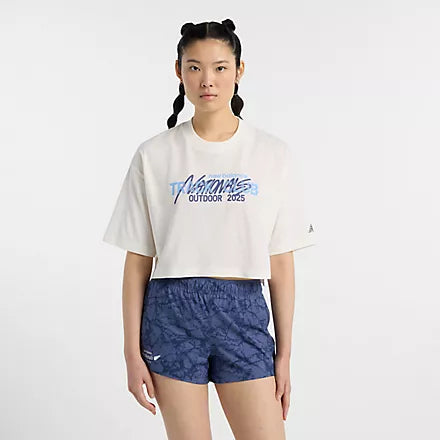 New balance NB Nationals Outdoor Reimagined Oversized Waist T-Shirt