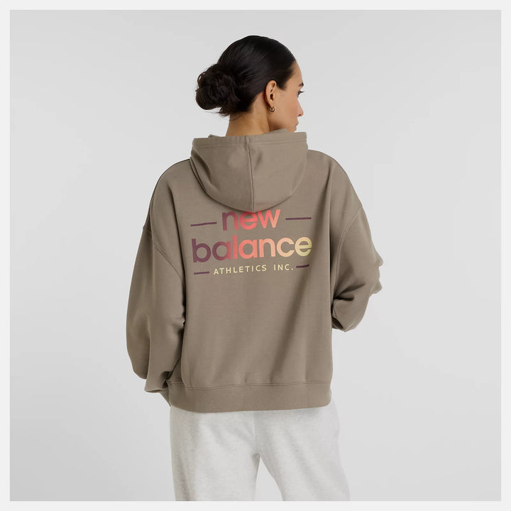 New balance Multi Color Logo Hoodie